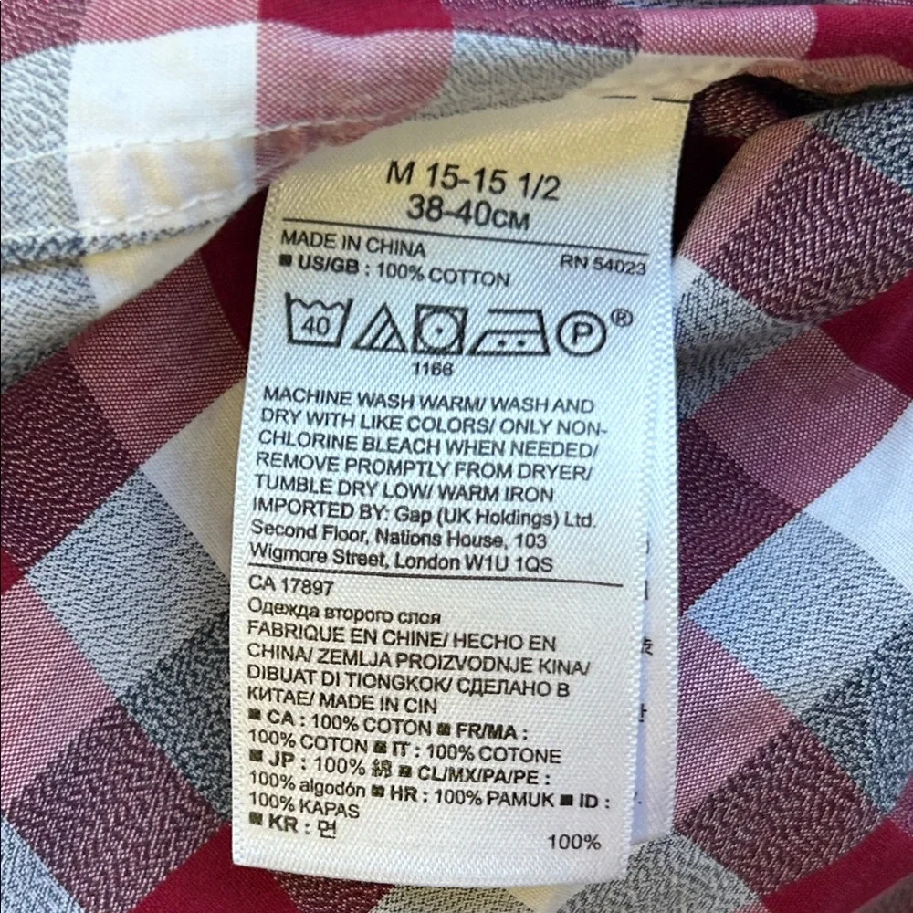 NWOT Banana Republic Grant Cotton Shirt